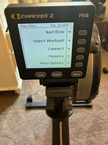 Concept2 rowerg rowing machine - rowing,