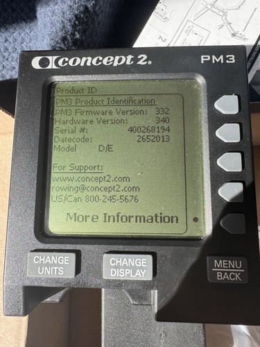 Concept2 pm3 sensor - concept2,