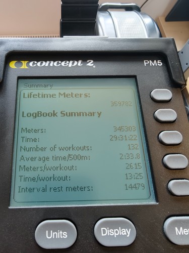 Concept2 rowerg - rowerg, d)